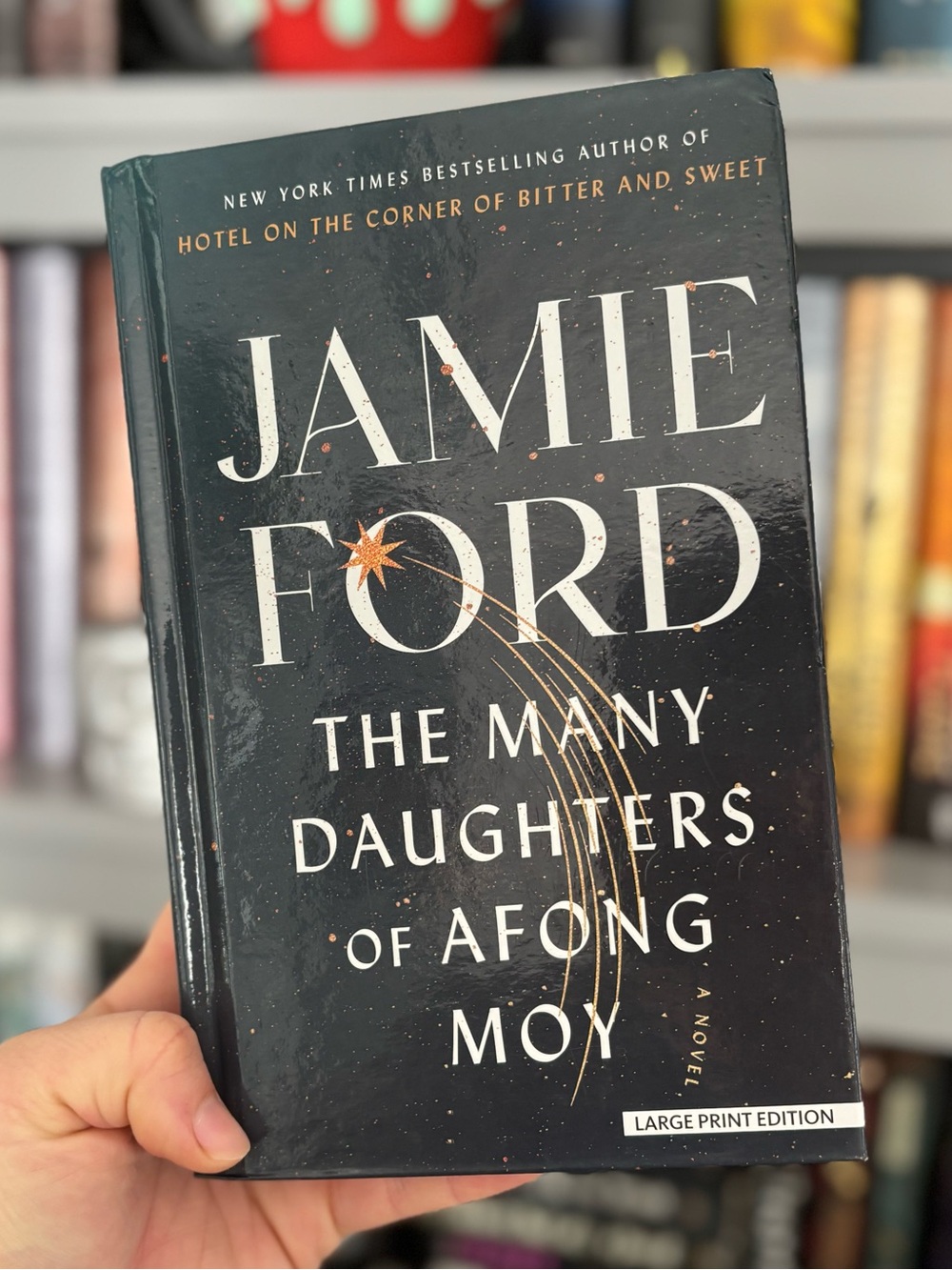 Jamie Ford "The Many Daughters of Afong Moy" (Hardcover) Large Print Edition